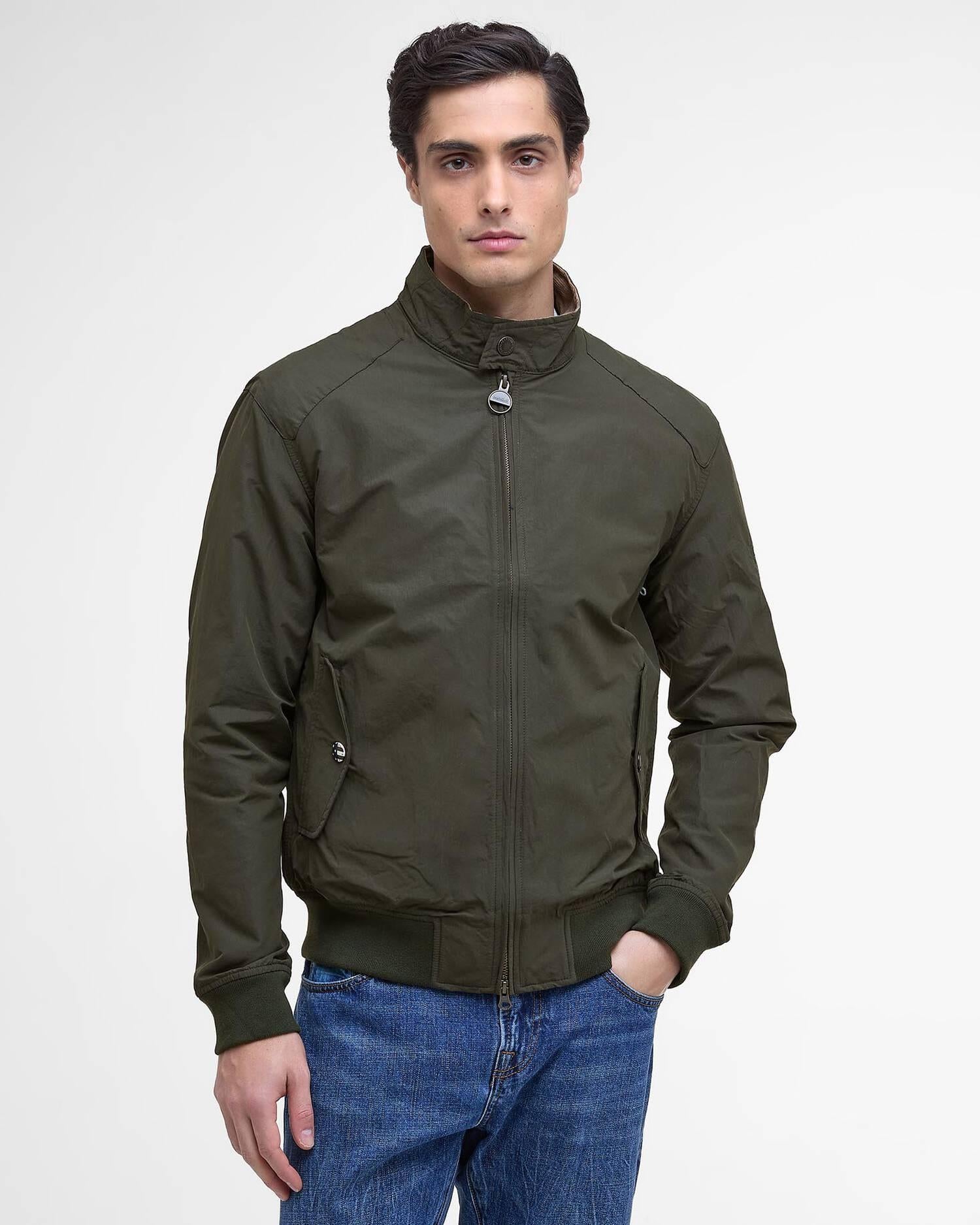 Giacca Harrington Rectifier Steve McQueen<BR/> MCA0427 SG71 BARBOUR
