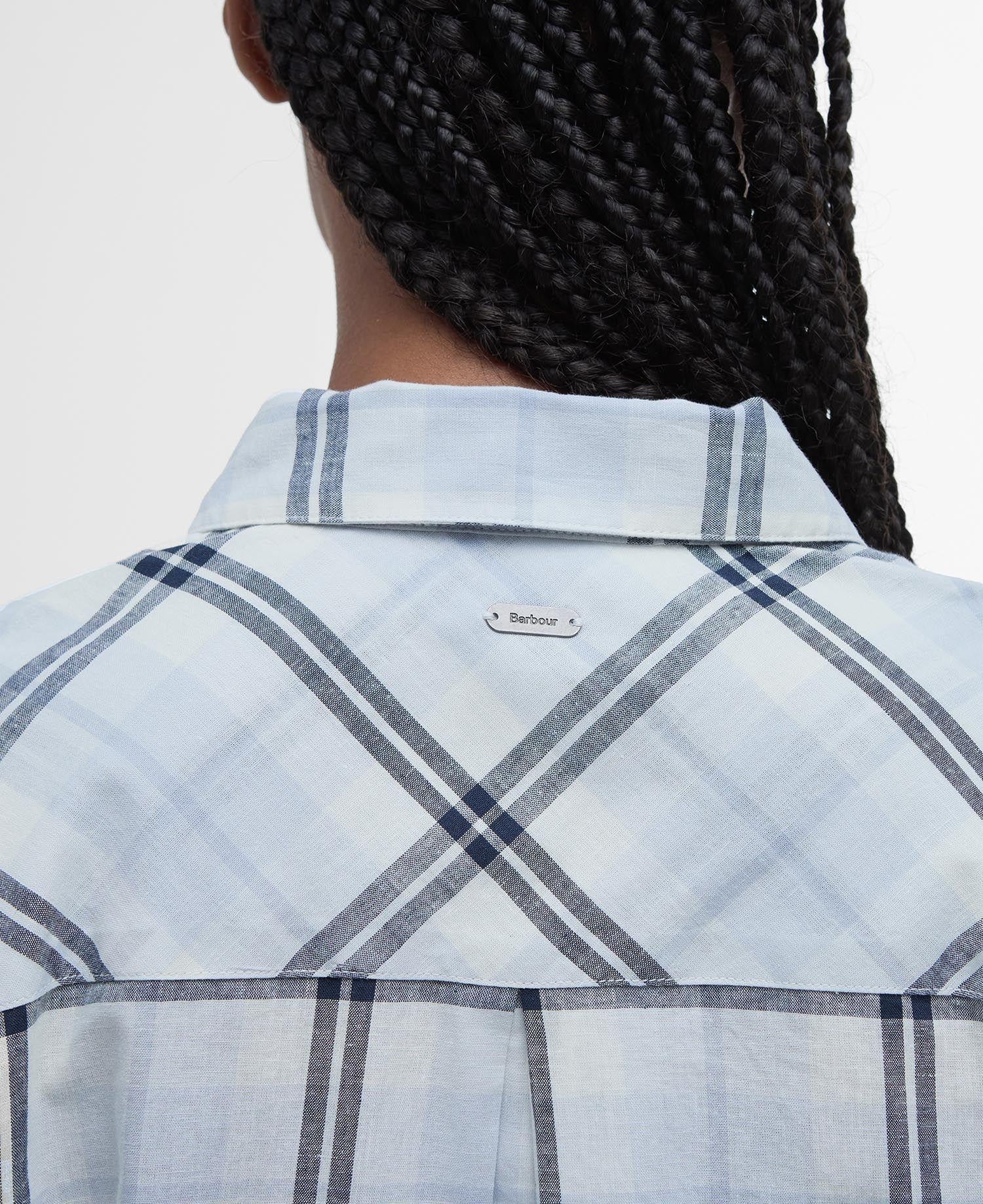 Camicia donna in misto cotone e lino Seaglow