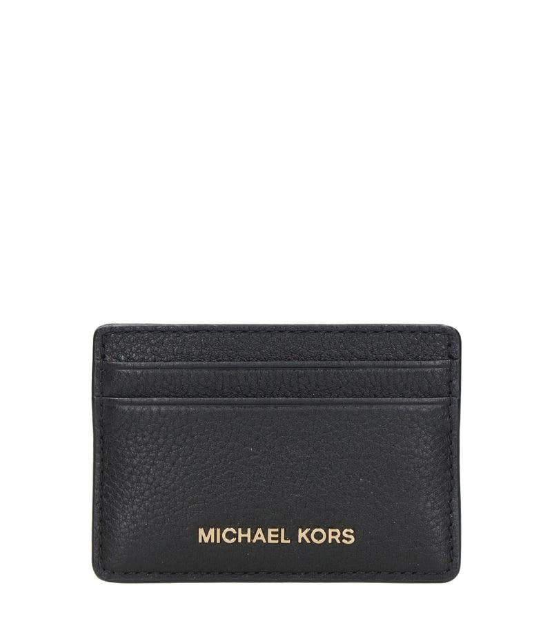 Porta carte di credito in pelle martellata 32F7GF6D0L 001 MICHAEL KORS