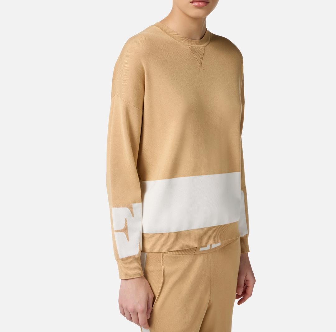 Maglia in viscosa con bande lucide MK01S56E2 EG2 ELISABETTA FRANCHI