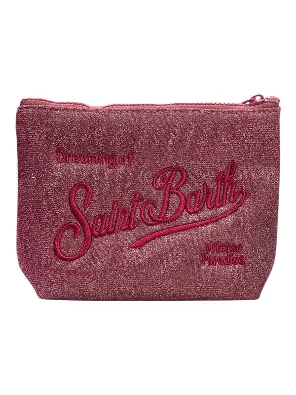 Pochette Aline Lurex fuxia<BR/> ALI0026 01367I MC2 SAINT BARTH