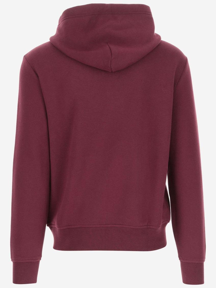 Men's sweatshirt in cotton blend with print