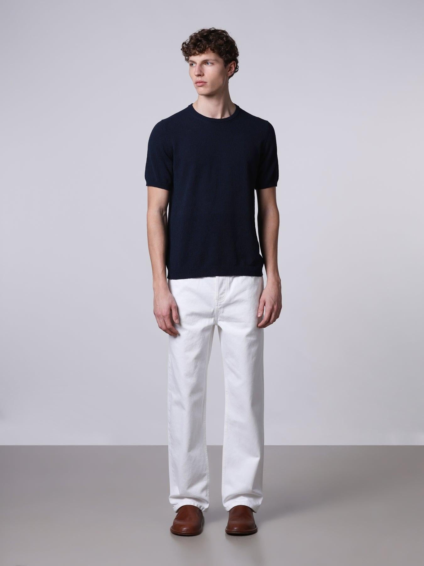 T-shirt effetto spugnetta 261MYA44021 10 ROBERTO COLLINA