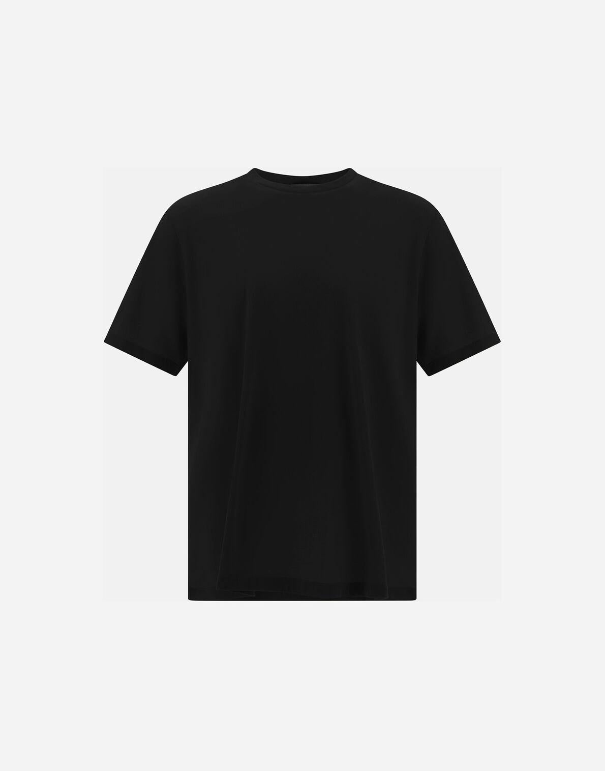 T-SHIRT IN JERSEY CREPE<BR/> JG000166U52005 9300 HERNO