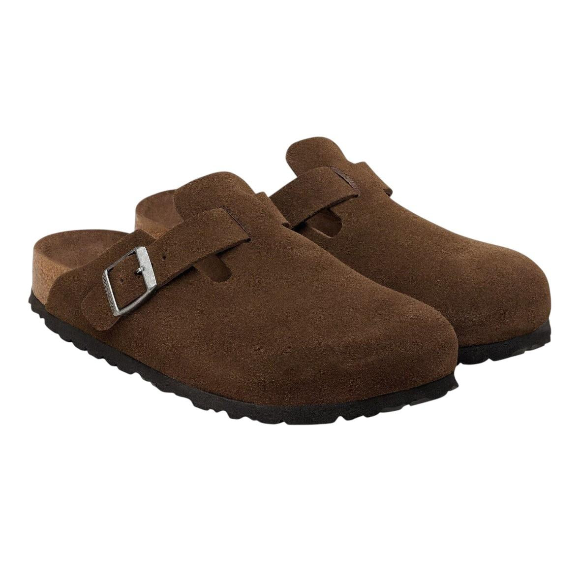 Sabot in pelle scamosciata Boston 1031637BOSTONSFB CARAFETONAL BIRKENSTOCK