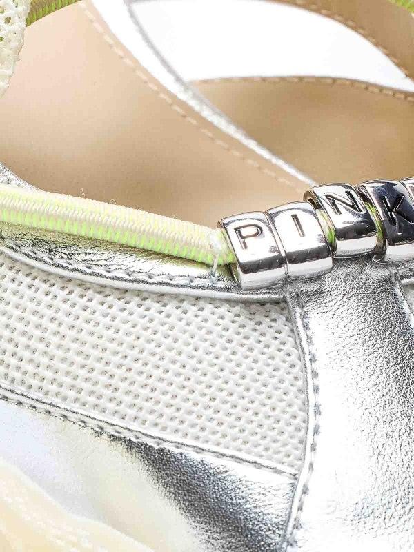 Ballerine slingback con lacci SD0547P049 ZZF PINKO