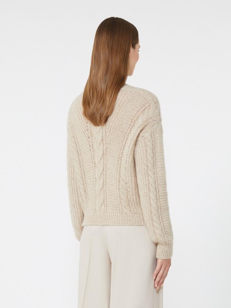 Maglia boxy in mista alpaca CRASSO 001 MAX MARA STUDIO