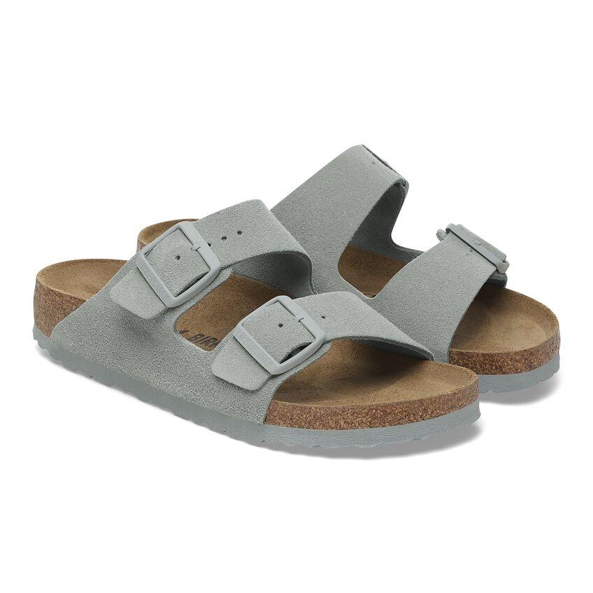 Ciabatta in pelle scamosciata Arizona 1029215ARIZONA SAGE BIRKENSTOCK