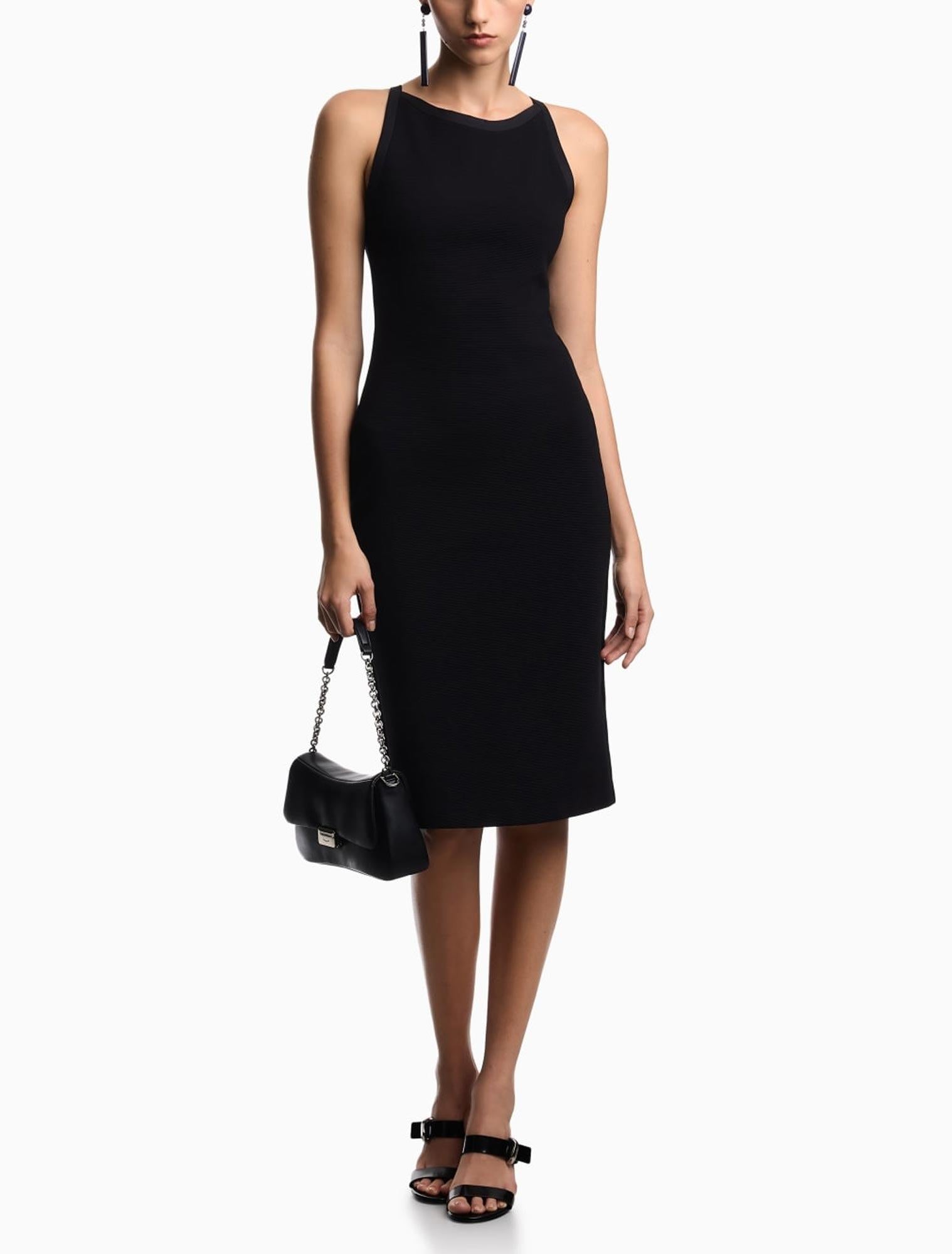 Tubino in jersey ottoman EW003529AF12364 UC001 ARMANI
