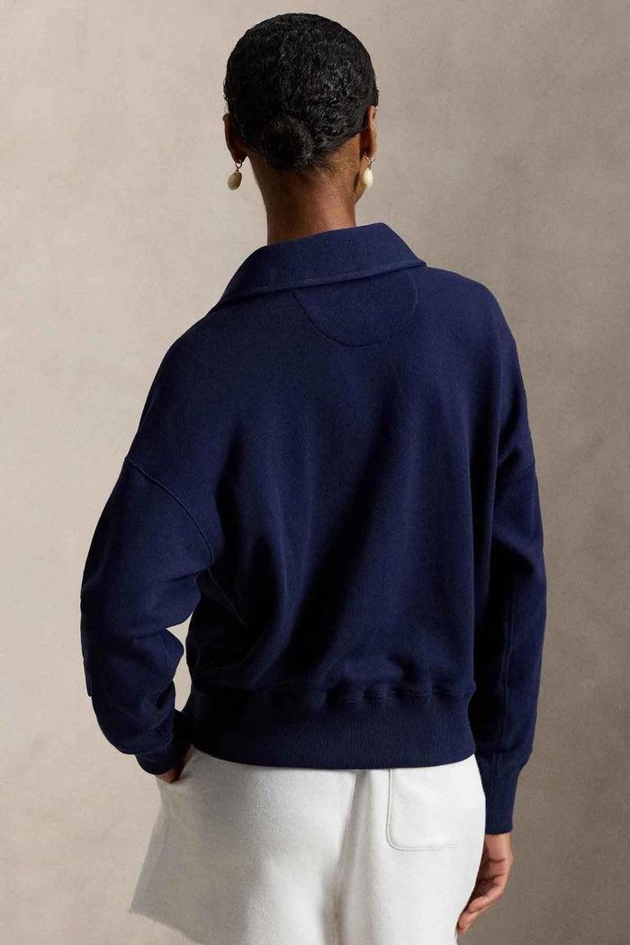 Felpa donna in misto cotone felpato 211B18686 003 RALPH LAUREN