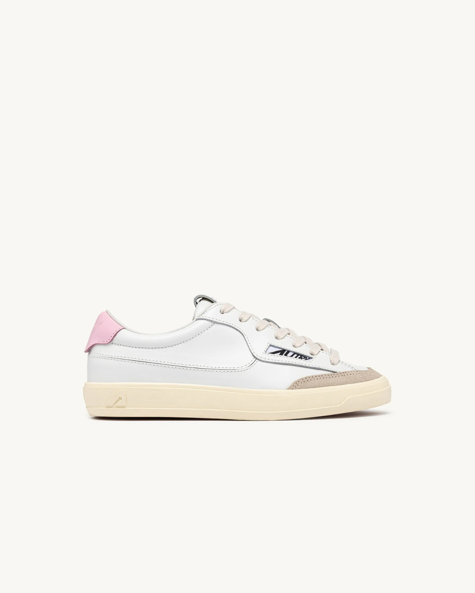 SNEAKERS WINDSCAPE LOW IN PELLE BIANCA E FAIRY TALE<BR/> SCLW UK04 AUTRY ACTION SHOES