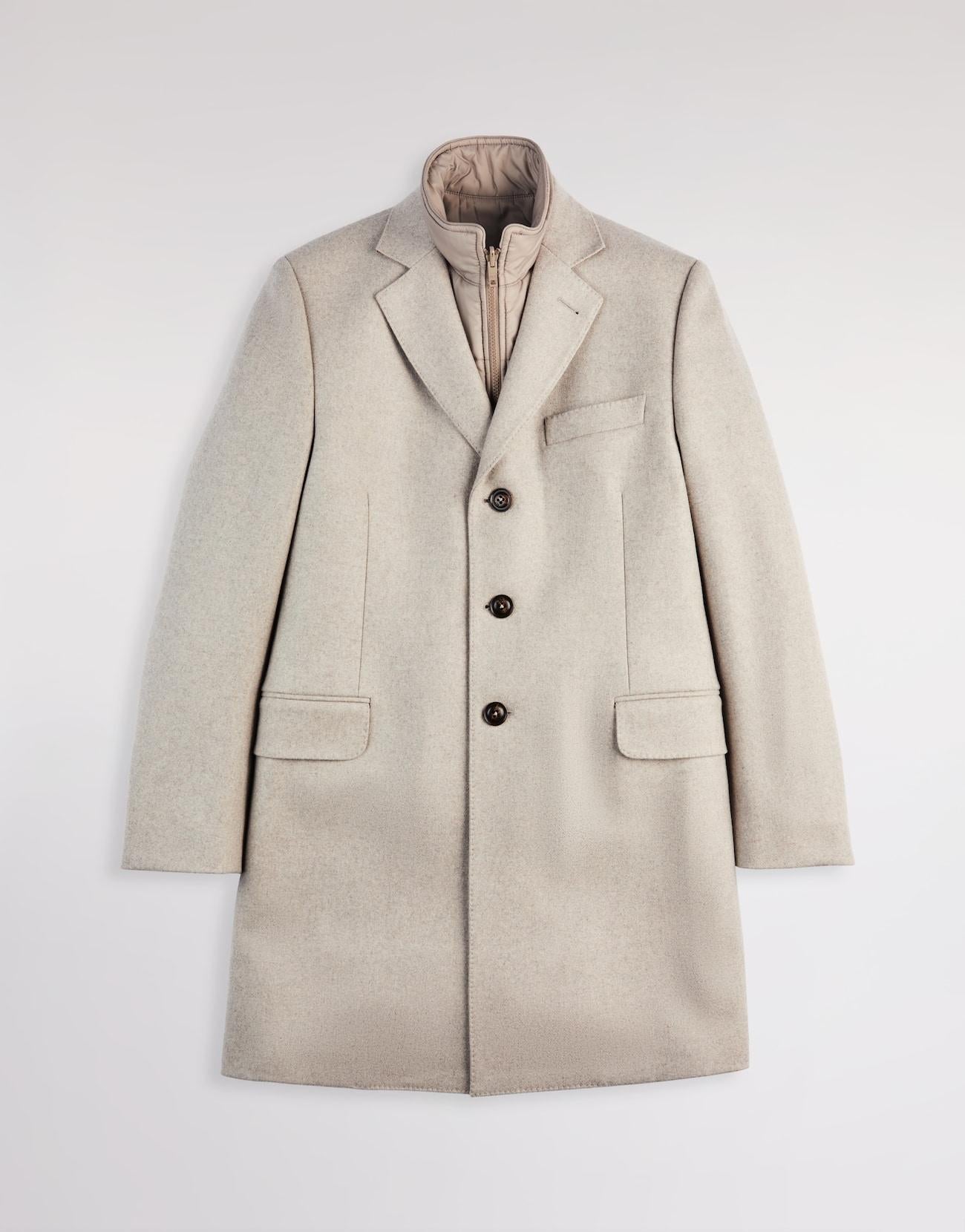 Double Coat in Panno di Lana e Cashmere<BR/> NAM53511390GAH C205 FAY