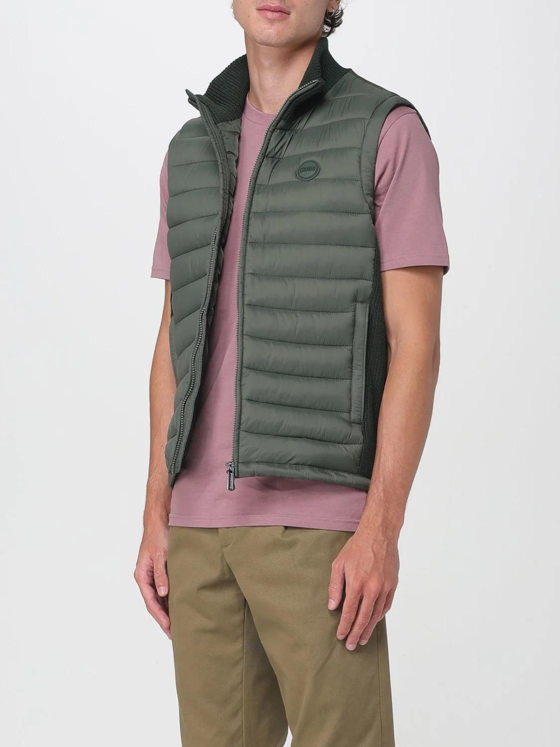 Gilet con inserti in maglia a costina 1113 498 COLMAR