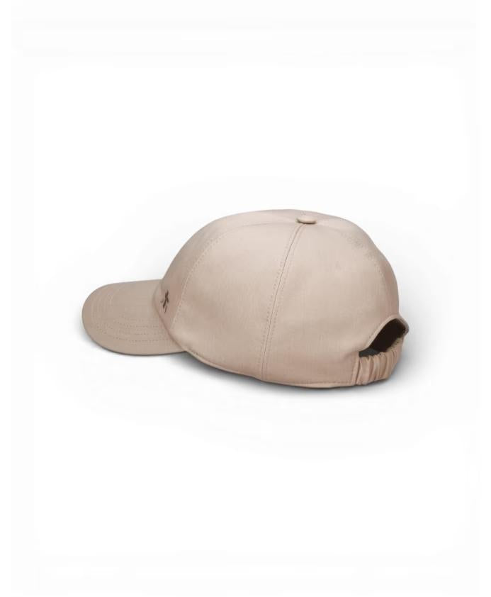 Cappello da baseball in cotone<BR/> BALL BEIGE PREMIATA