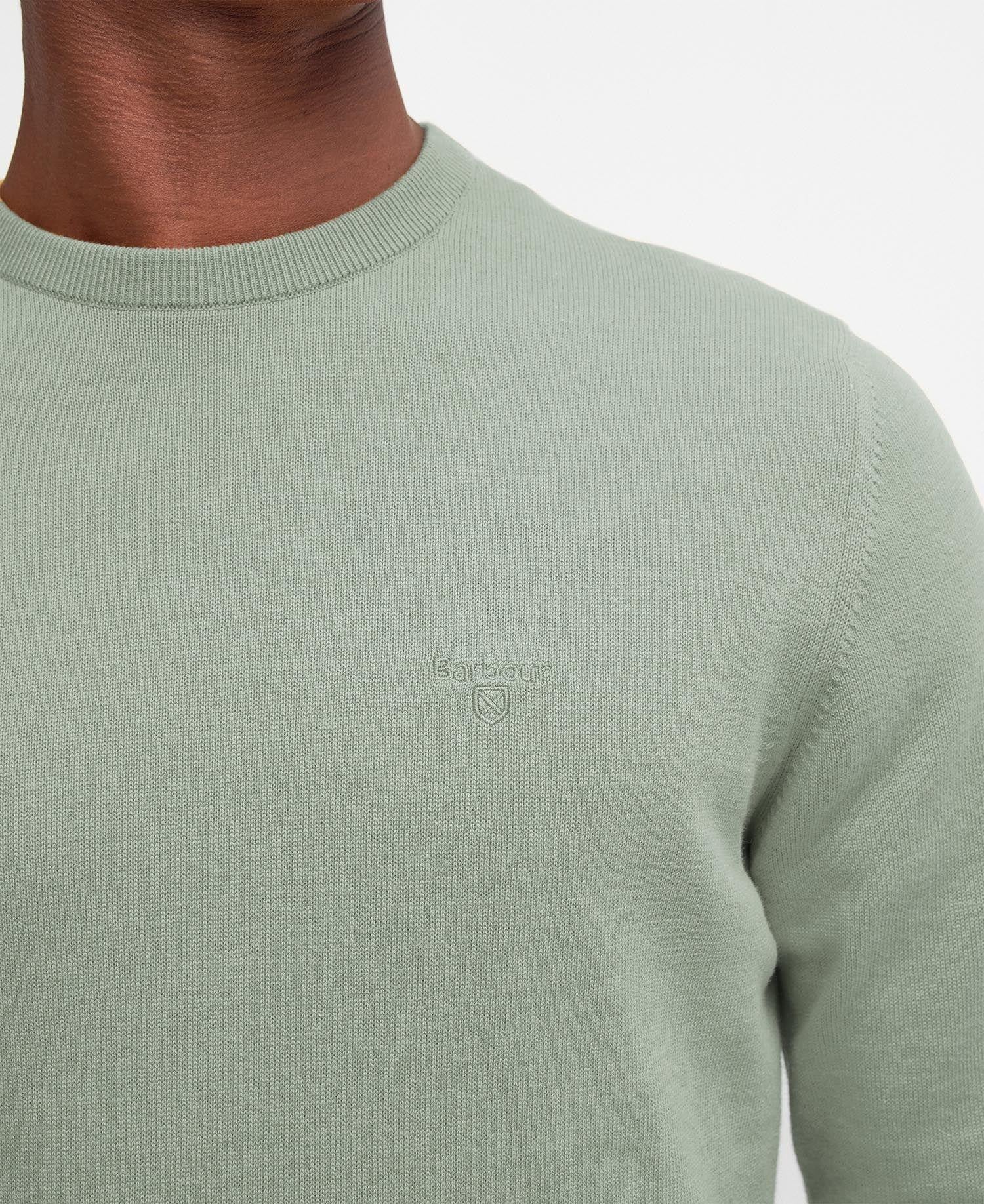 Maglione girocollo in cotone Pima