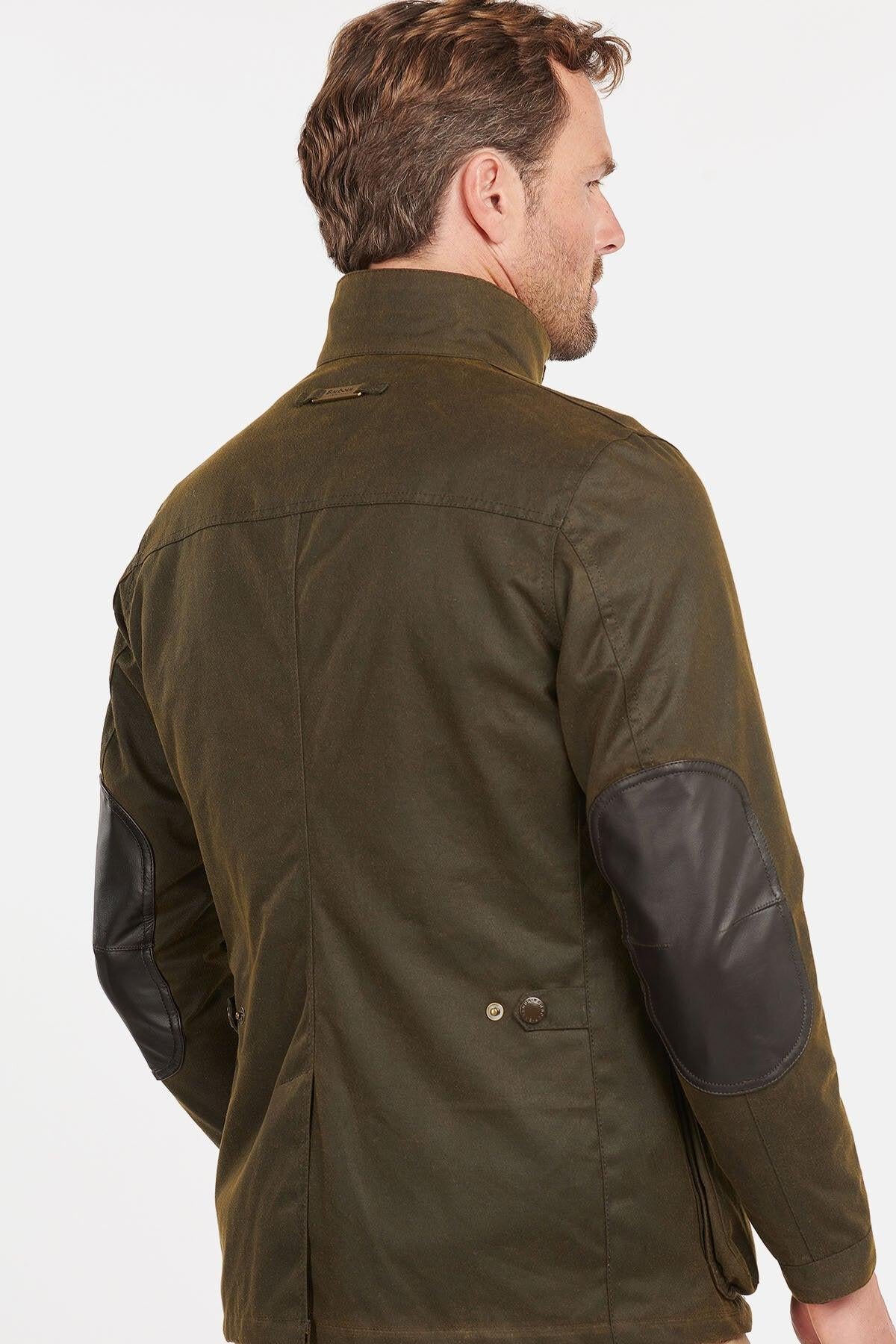 Giacca in cotone cerato Ogston MWX0700 OL51 BARBOUR