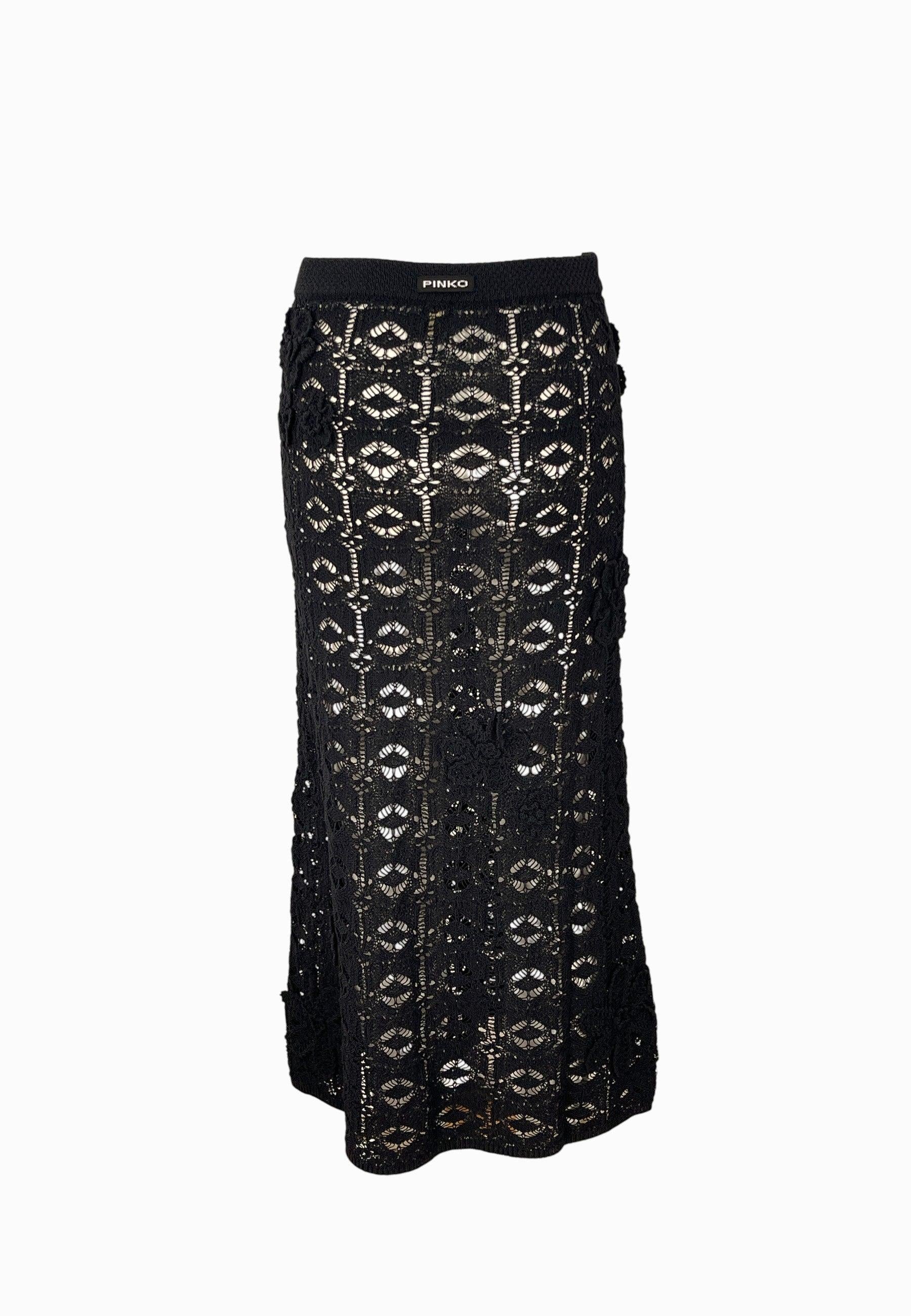 Gonna lunga Pinko in maglia<BR/> 106861A3B8 Z99 PINKO