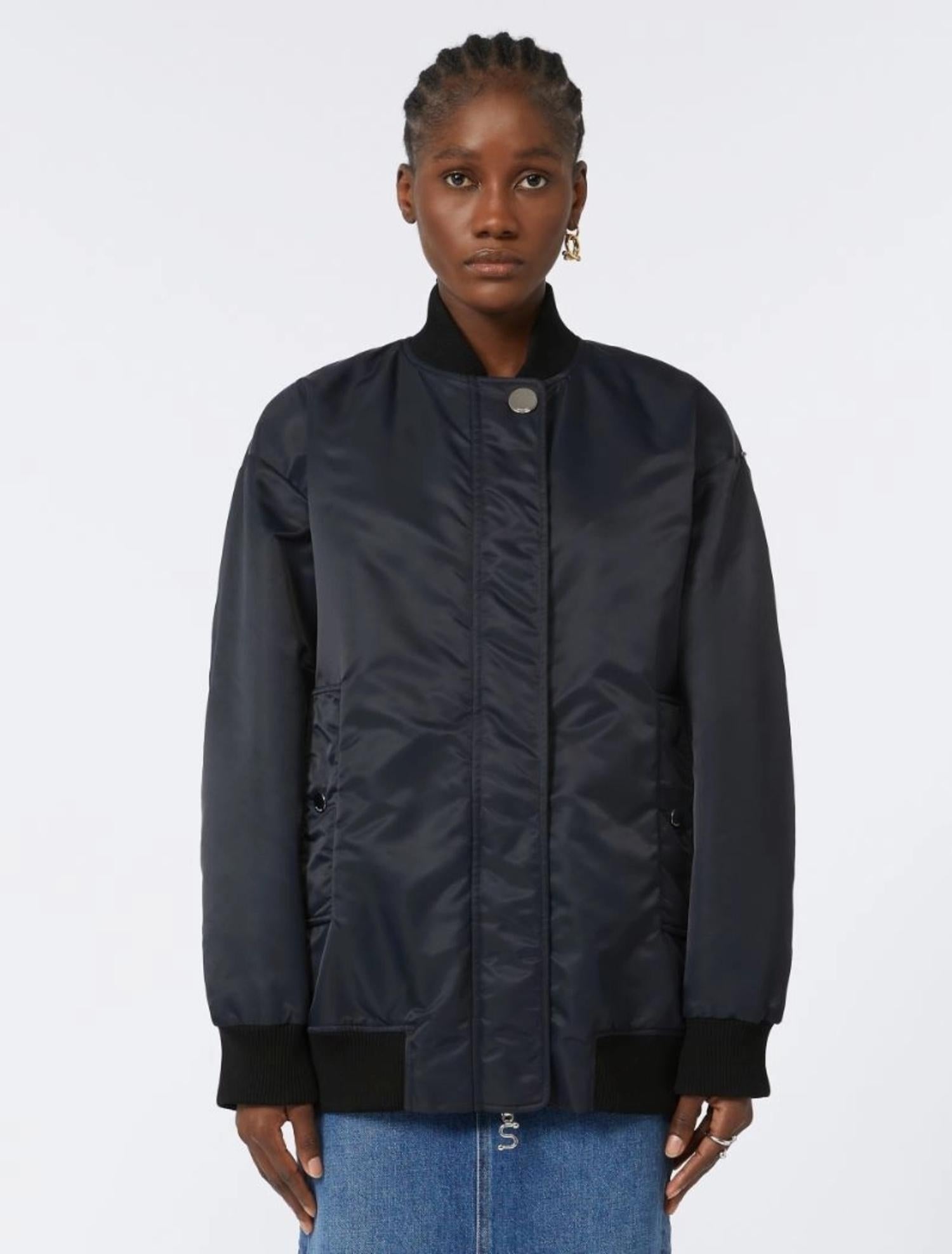 Bomber oversize in twill AGAPE 003 SPORTMAX