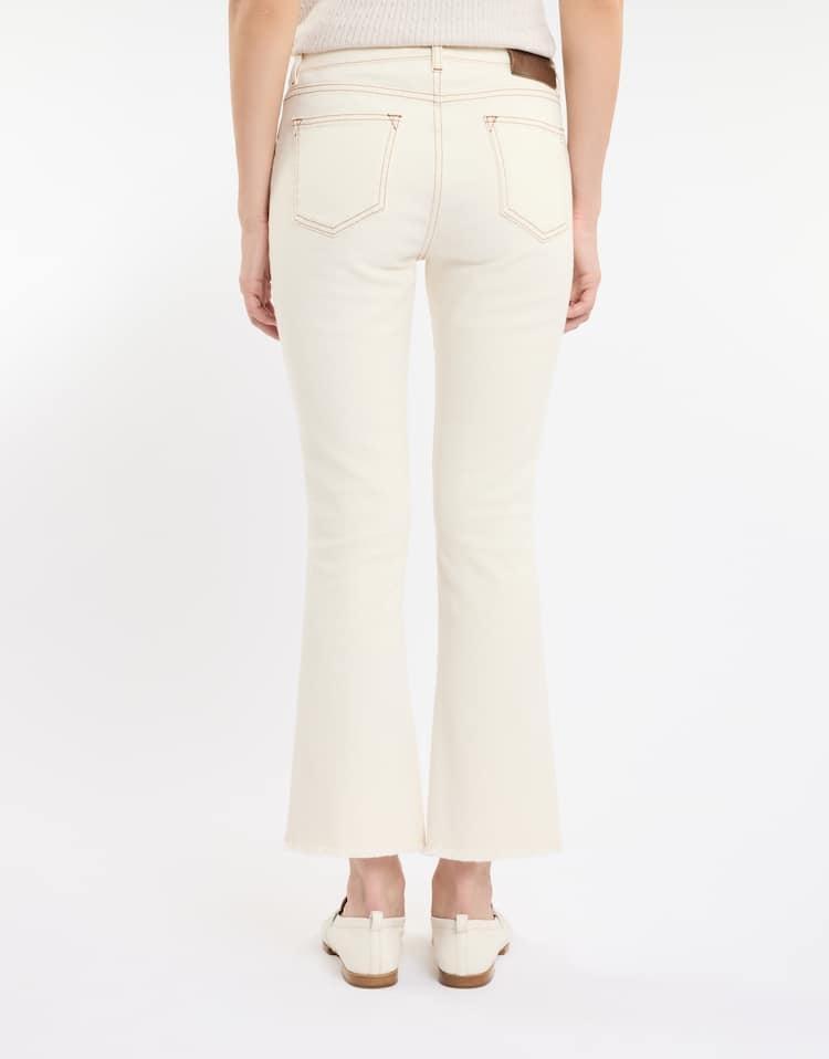 Pantaloni 5 Tasche donna in Denim NTW8650520LVTY B011 FAY