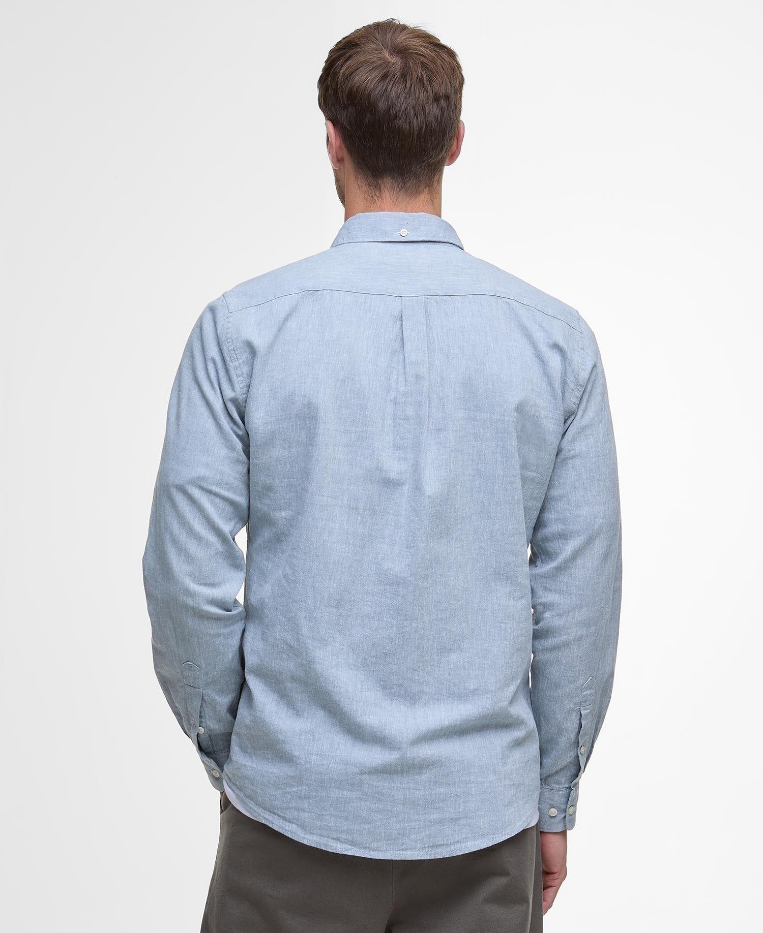 Camicia sartoriale Nelson in misto lino