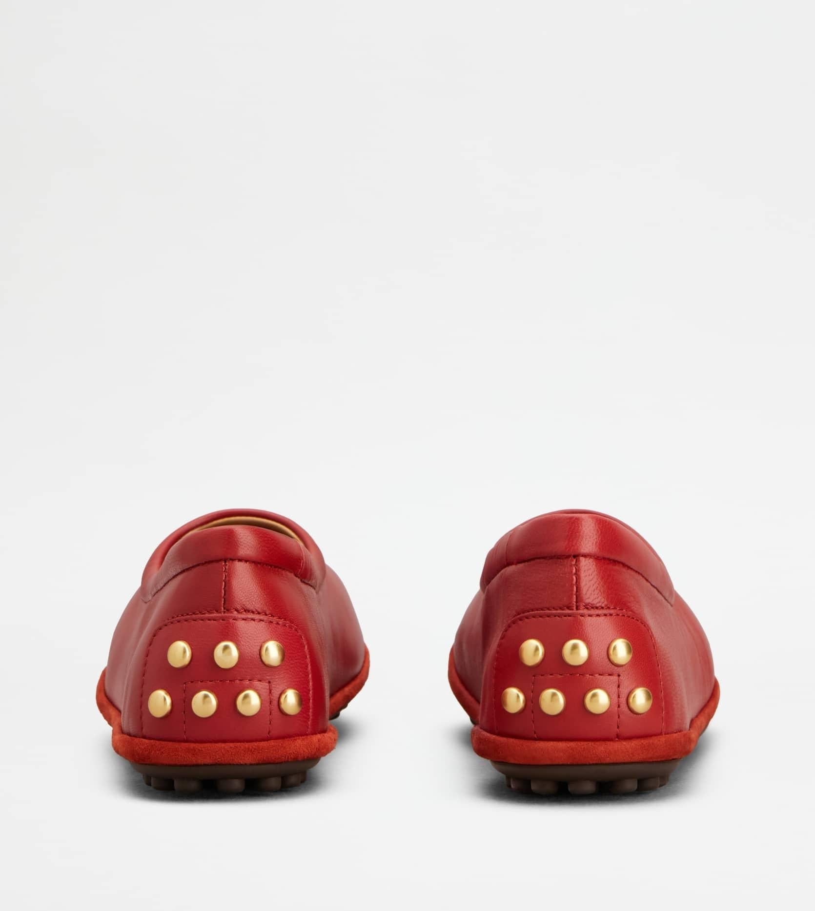 Ballerina Metal Dots in Nappa<BR/> XXW04M0KC50SWZ ZZZQ TOD'S