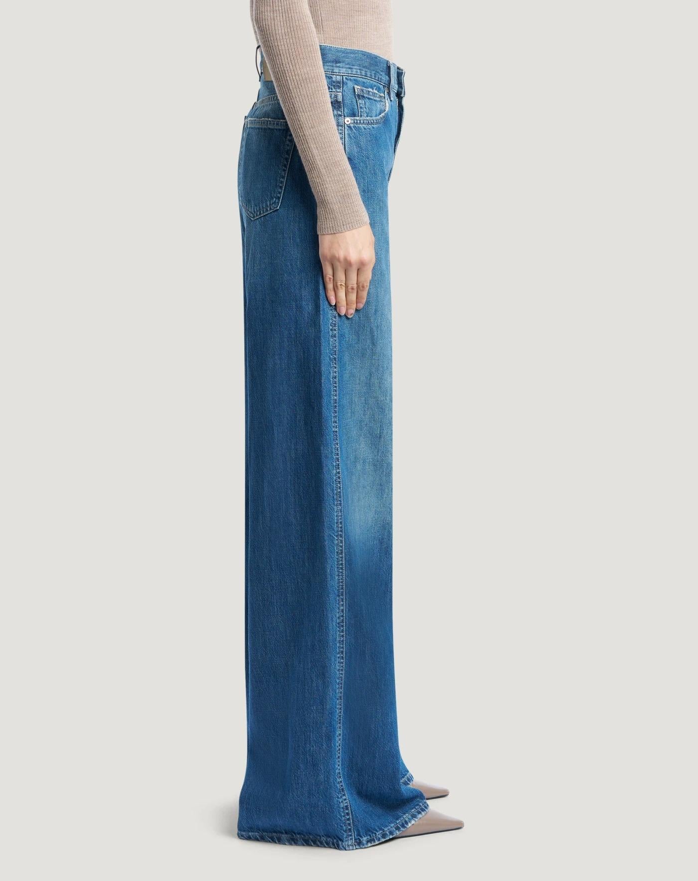 Jeans Kendal in denim<BR/> C1VPKDZ0 MI19 PT TORINO