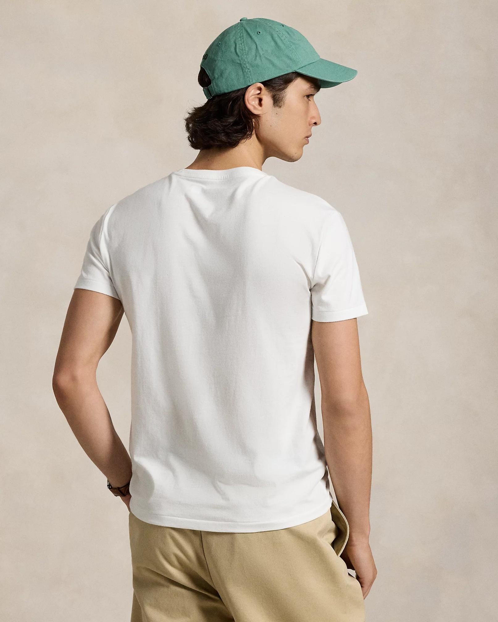 T-shirt uomo in jersey di cotone 710680785 003 RALPH LAUREN