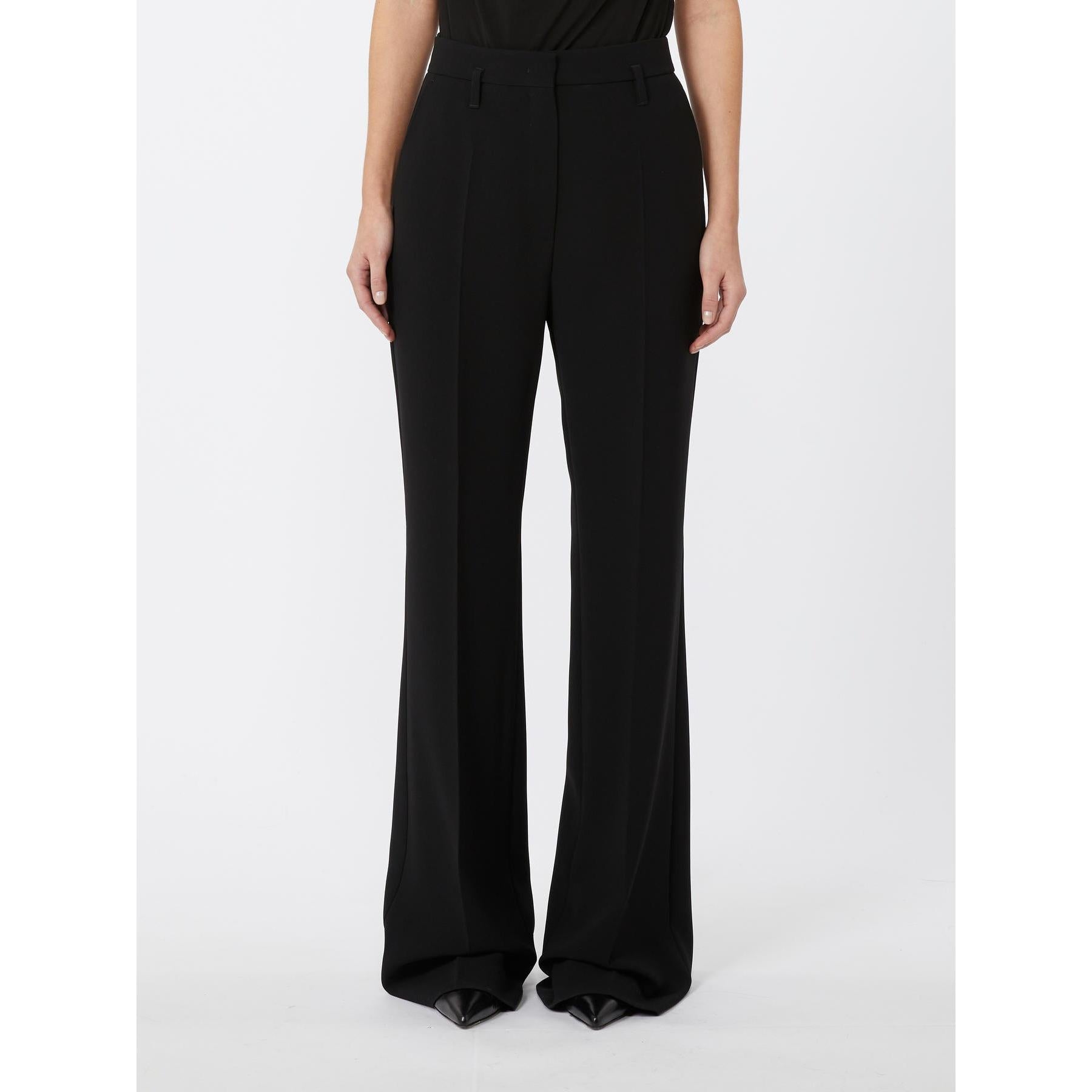 Pantalone in cady a zampa ALABAMA 001 MAX MARA STUDIO