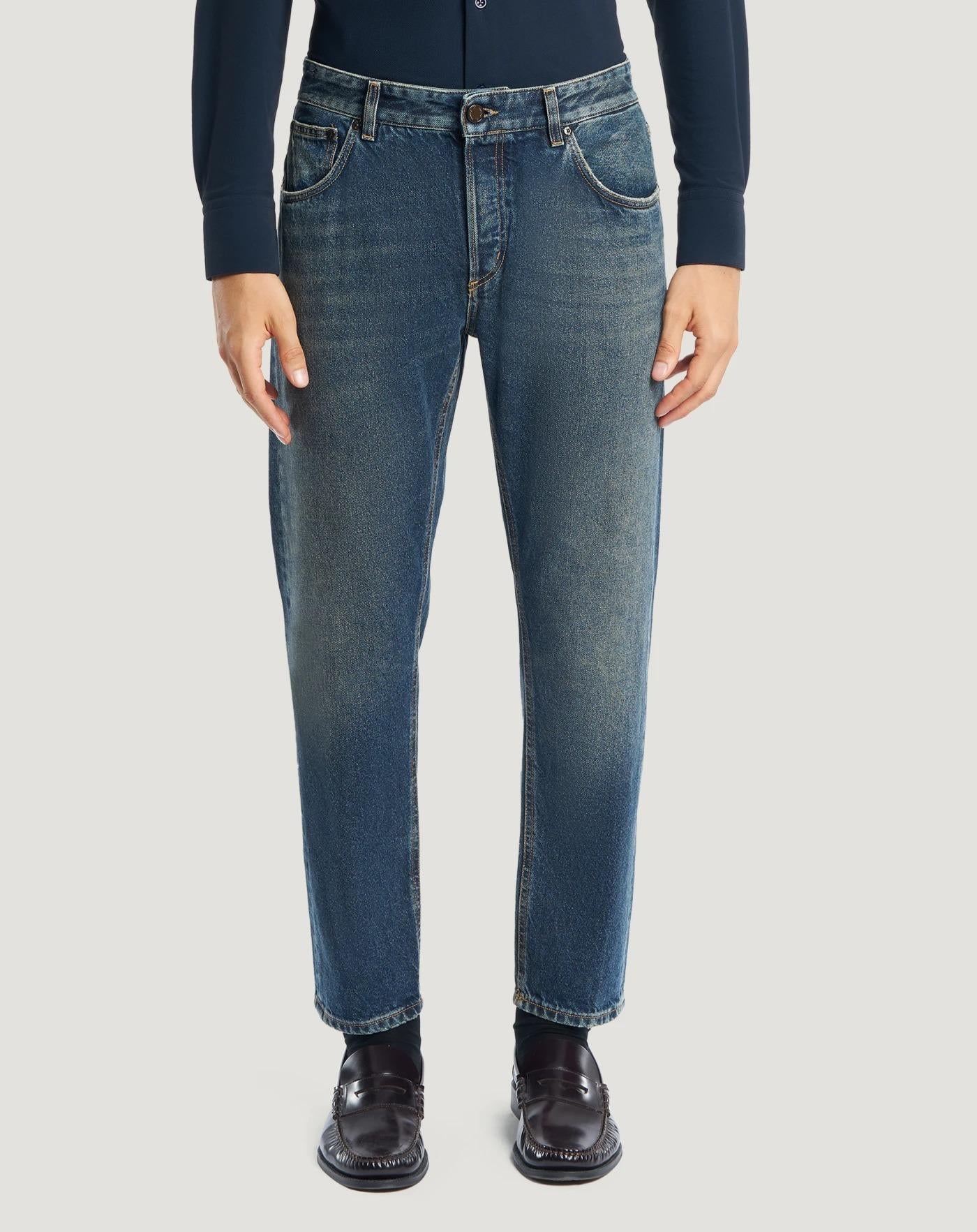 Jeans Reggae in denim<BR/> C5TP05B0 MN32 PT TORINO