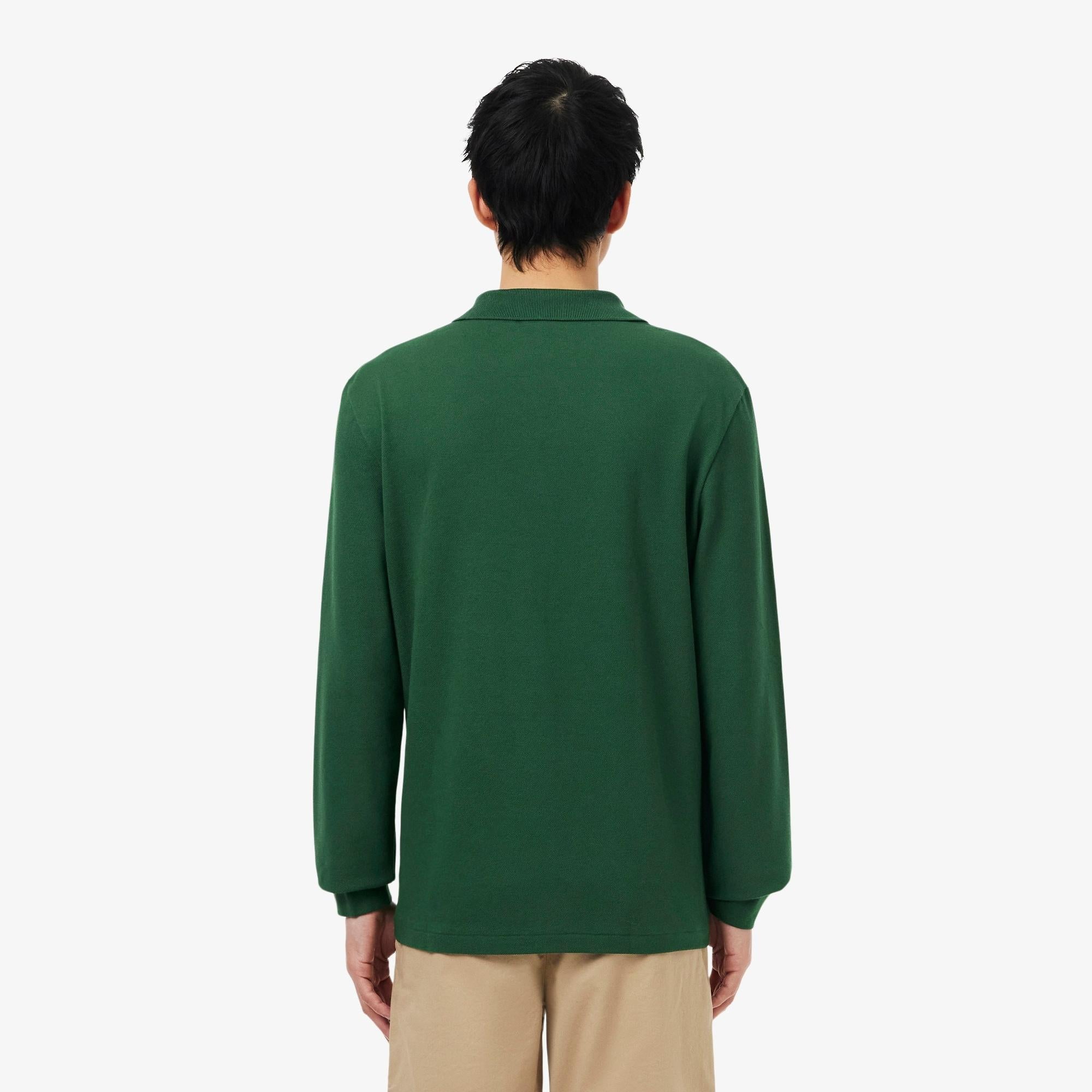 Polo in cotone a maniche lunghe L1312 132 LACOSTE