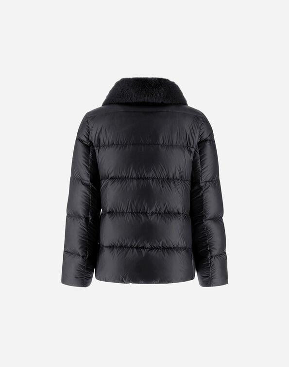 GIACCA IN NYLON ULTRALIGHT E LADY ALTERNATIVE FUR<BR/> PI001923D12017Z 9300 HERNO