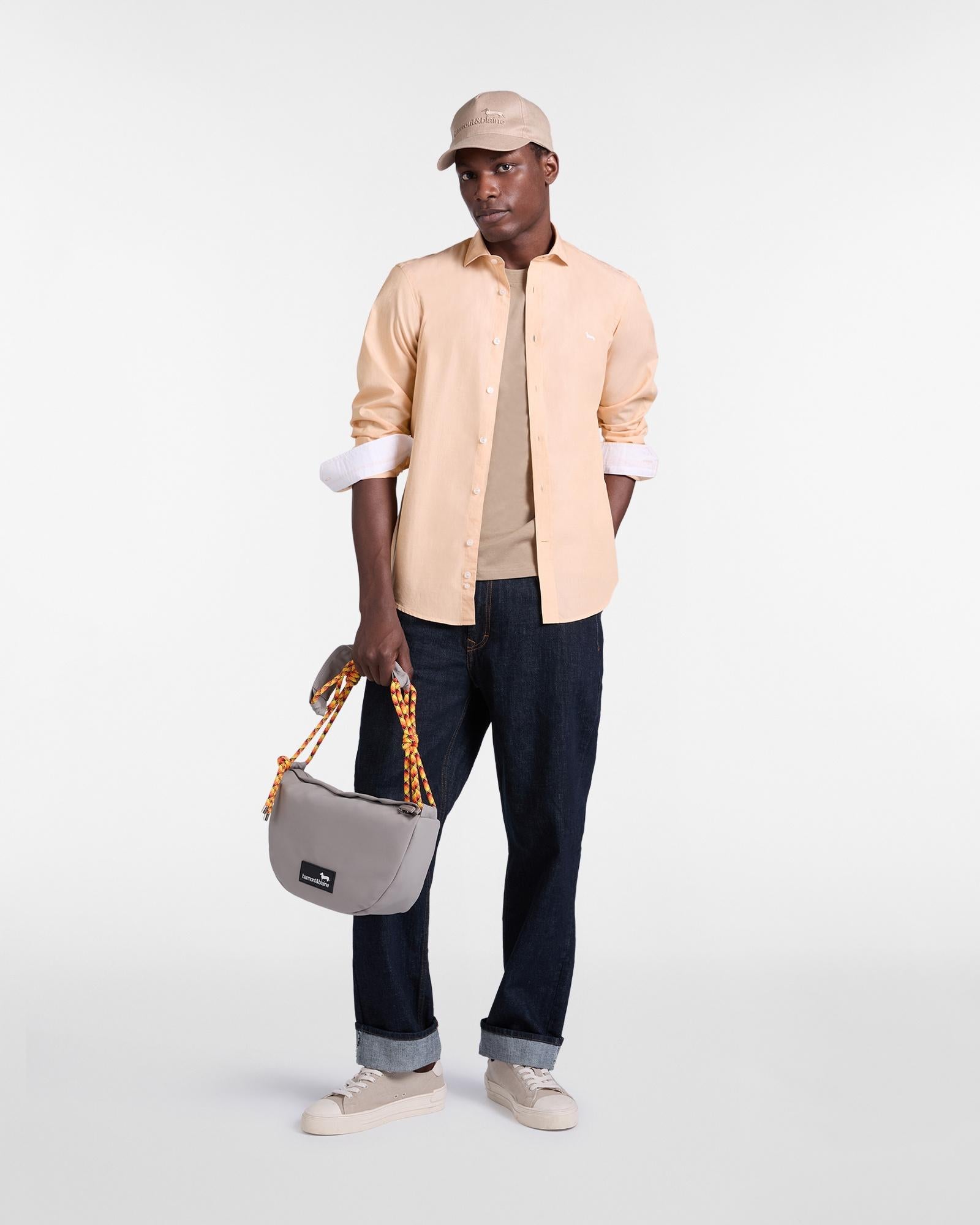 Camicia Uomo Tinta Unita<BR/> CNQ011012978I 318* HARMONT & BLAINE