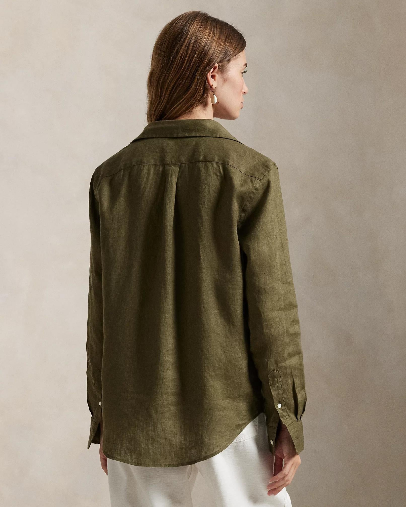 Camicia in lino Classic-Fit