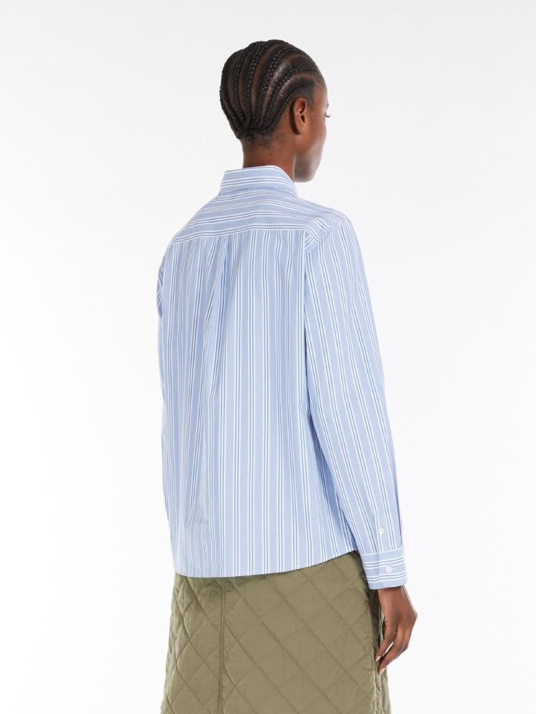 Camicia donna in popeline di cotone rigato BAHAMAS 059 WEEKEND