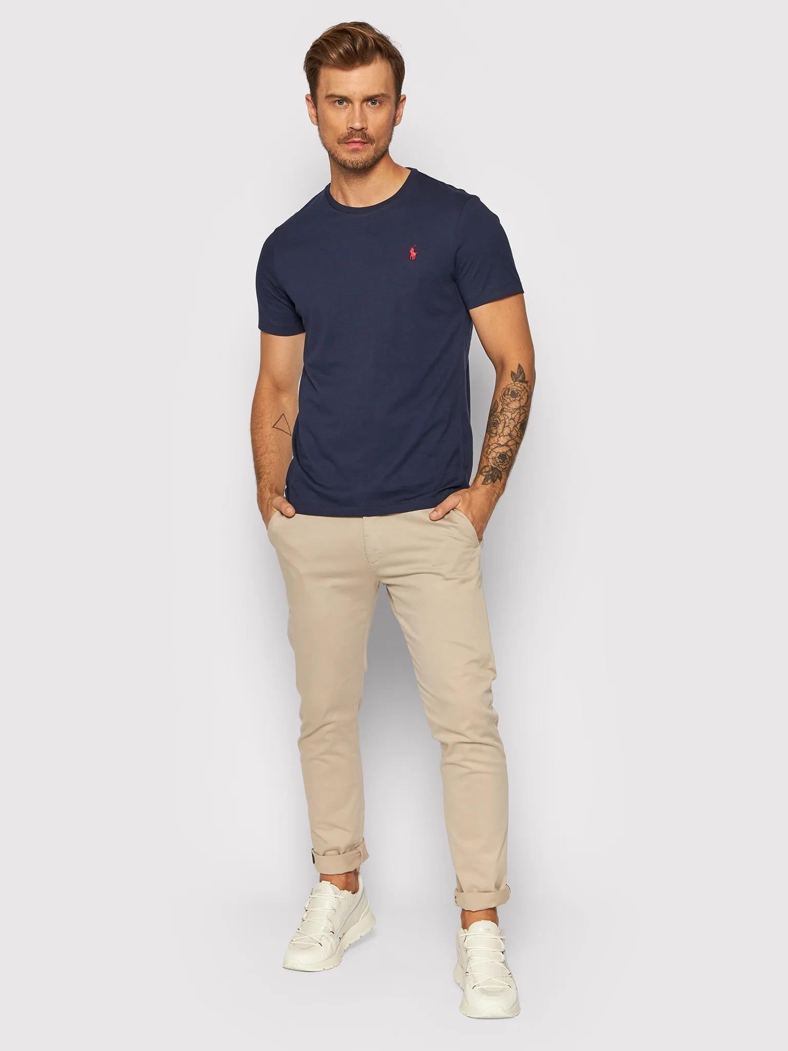 Men's short-sleeved cotton T-shirt