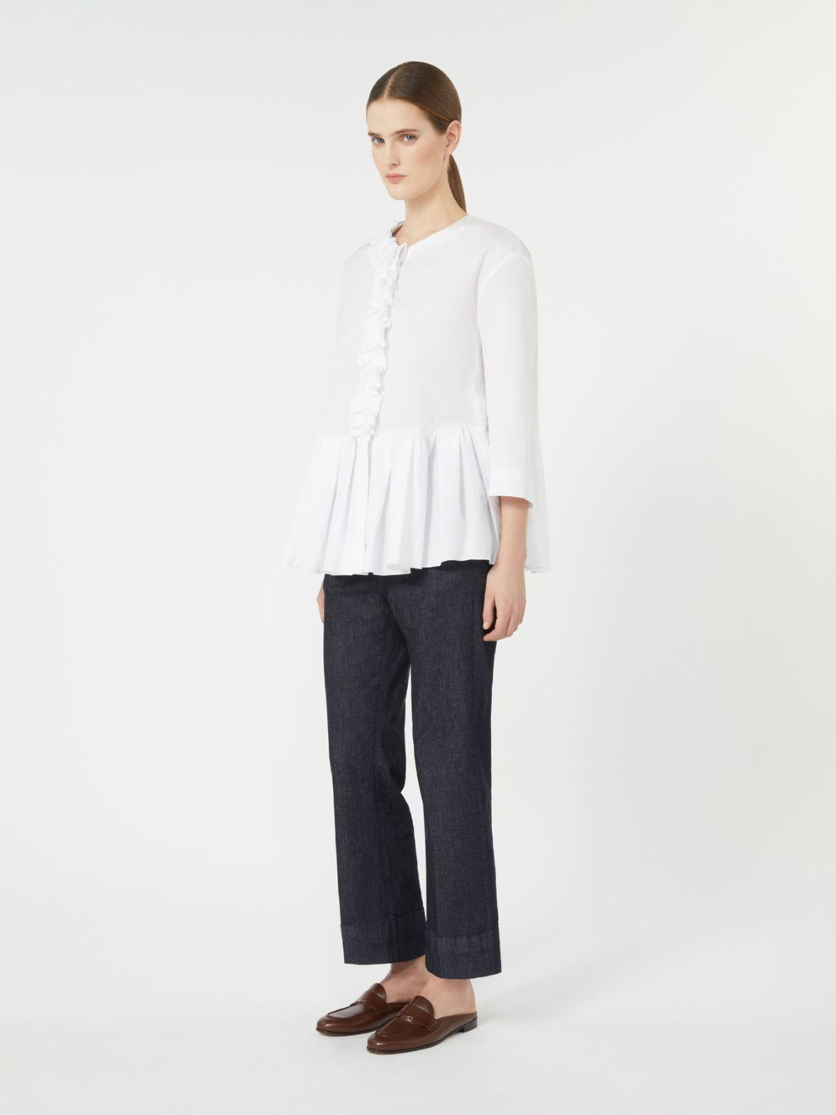Pantalone in denim stretch<BR/> FRESIS 001 S MAX MARA
