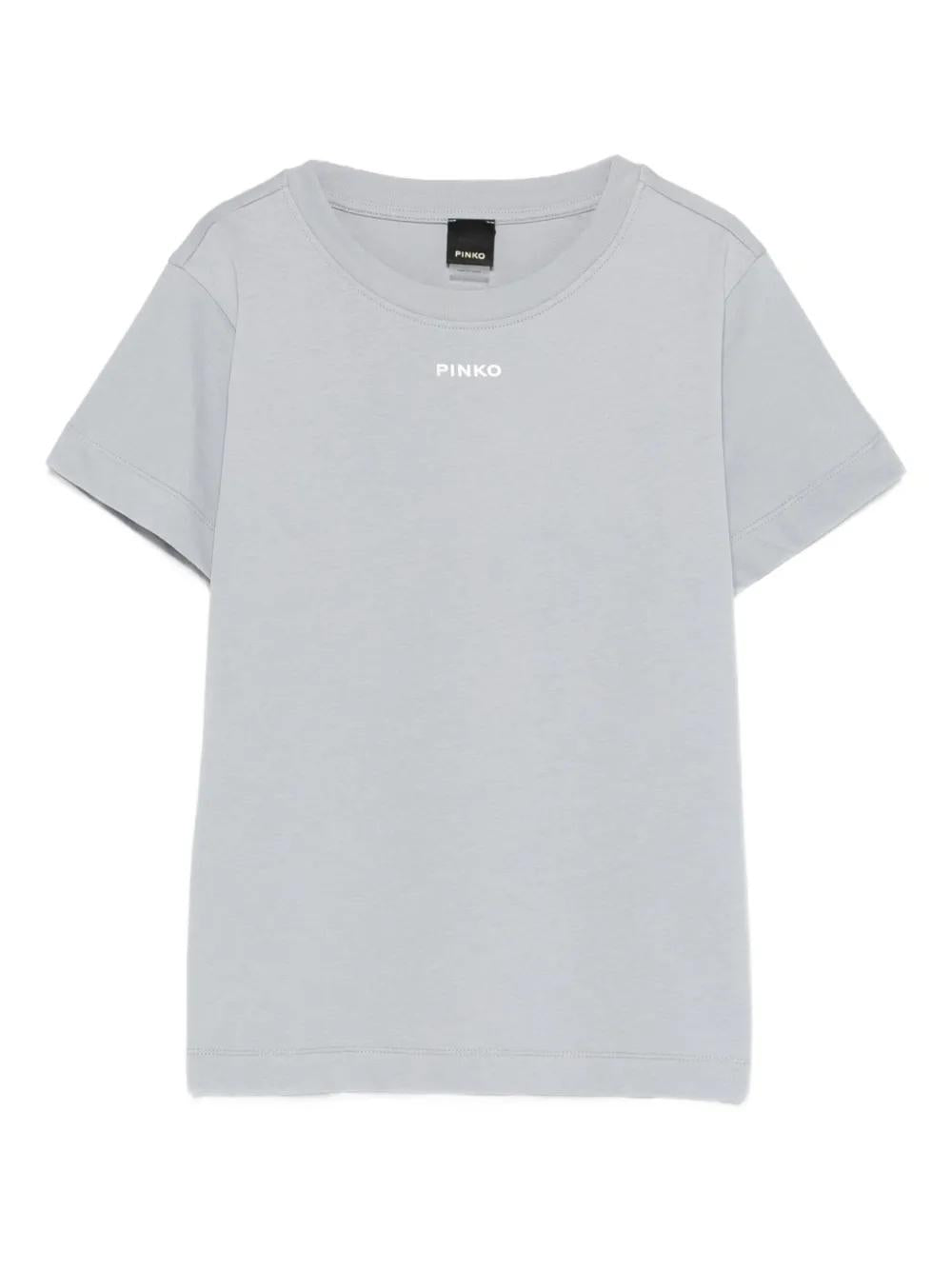 T-shirt con logo PINKO<BR/> 100373A34F E87 PINKO