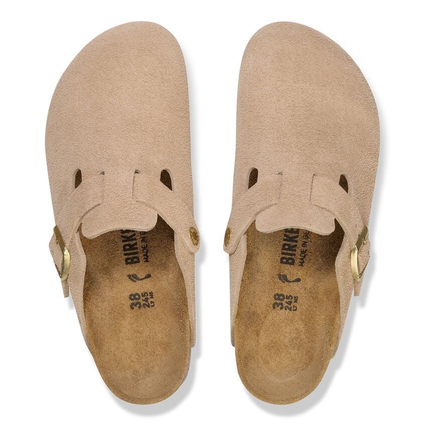 Sandalo Boston in pelle scamosciata 1030883BOSTON SANDCASTLE BIRKENSTOCK