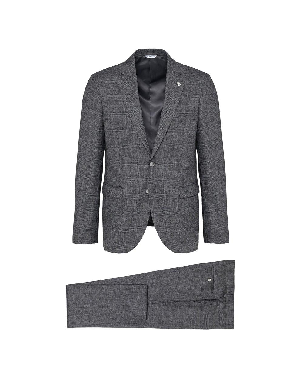 abito galles misto lana stretch grigio<BR/> 3732A3318C243788 98 MANUEL RITZ