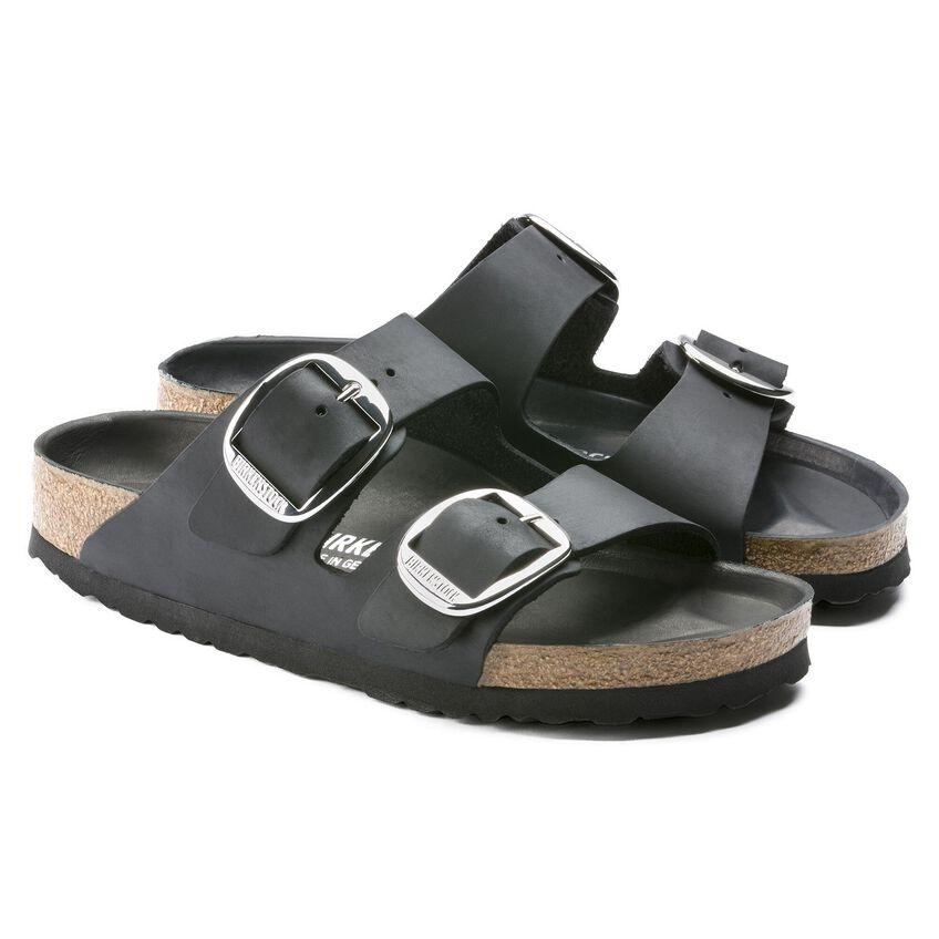 Ciabatta in pelle oleata Arizona Big Buckle