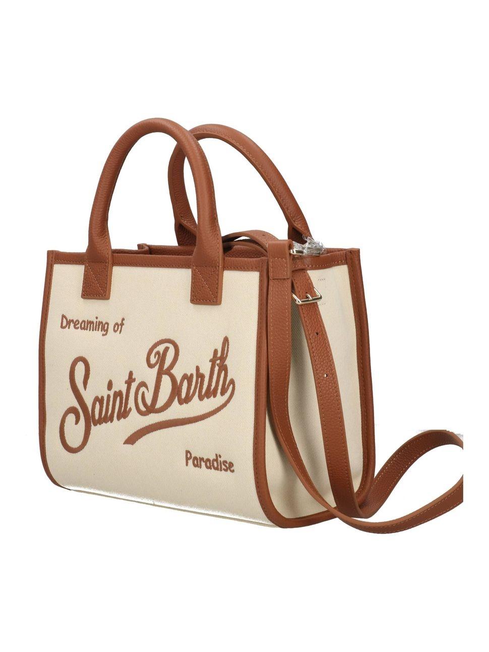 Borsa MC2 Saint Barth in tessuto e pelle VANMD001 01517L MC2 SAINT BARTH
