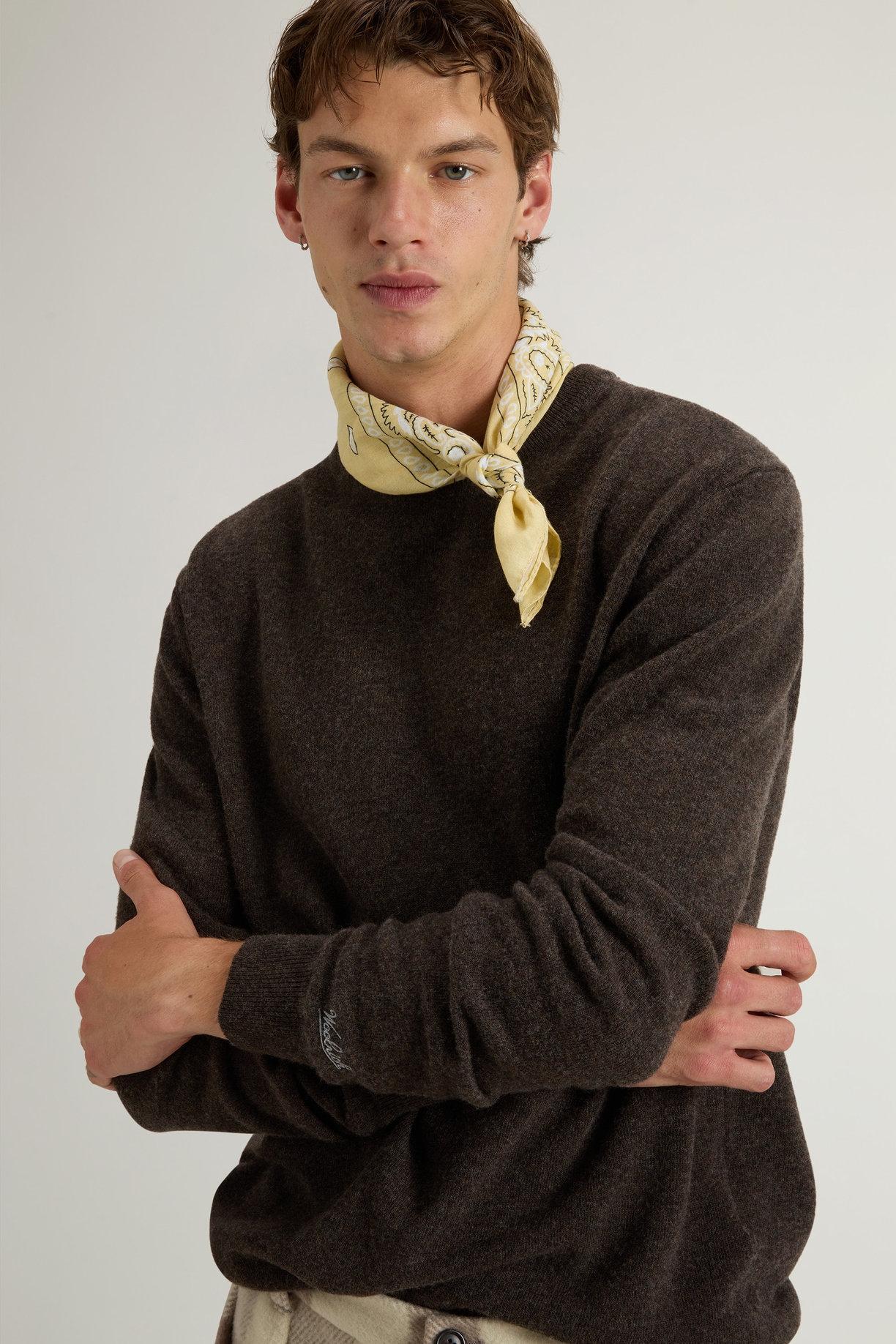 Maglione girocollo in pura lana d'agnello<BR/> CFWOKN0278MRUF0469 7425 WOOLRICH