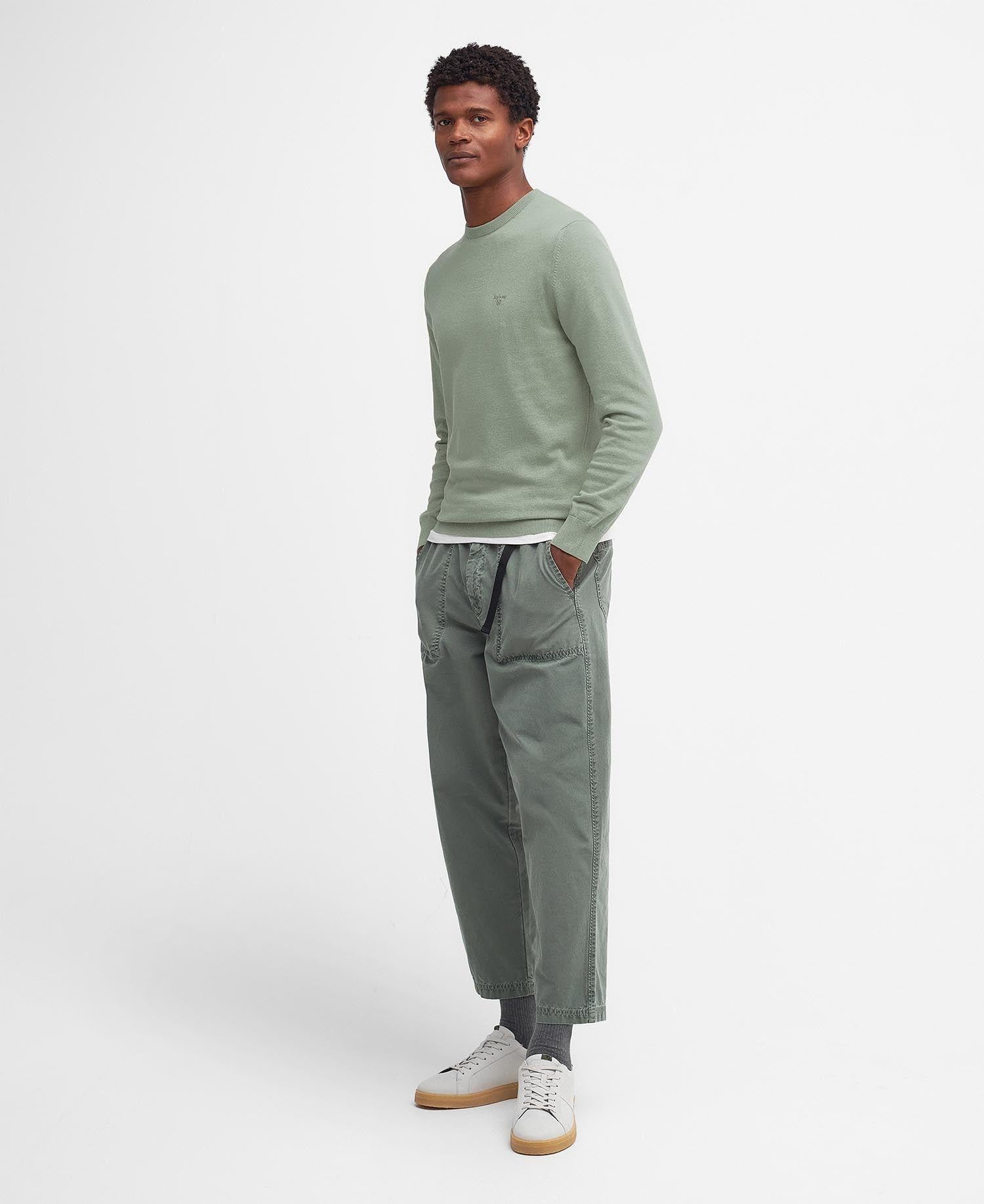 Maglione girocollo in cotone Pima