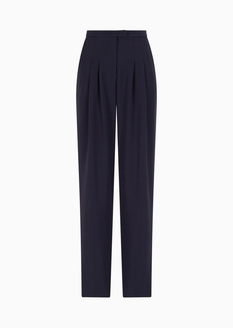 Pantalone in tessuto tecnico dallo stile rilassato EW000834AF10206 UB115 ARMANI