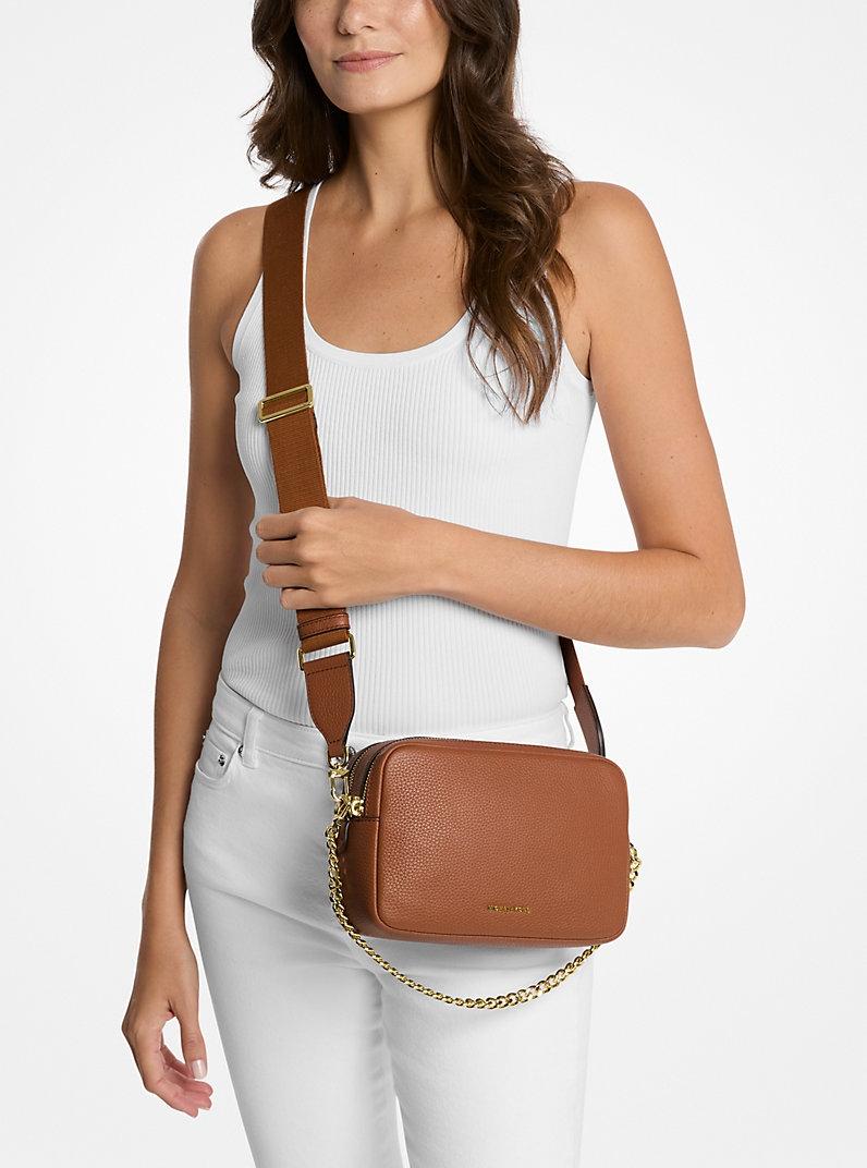Camera bag a tracolla Bryant media in pelle martellata 32S5GYTC5L 464 MICHAEL KORS