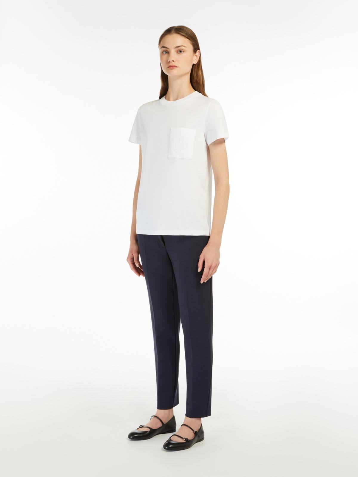 T-shirt in jersey di cotone PAPAIA 001 MAX MARA