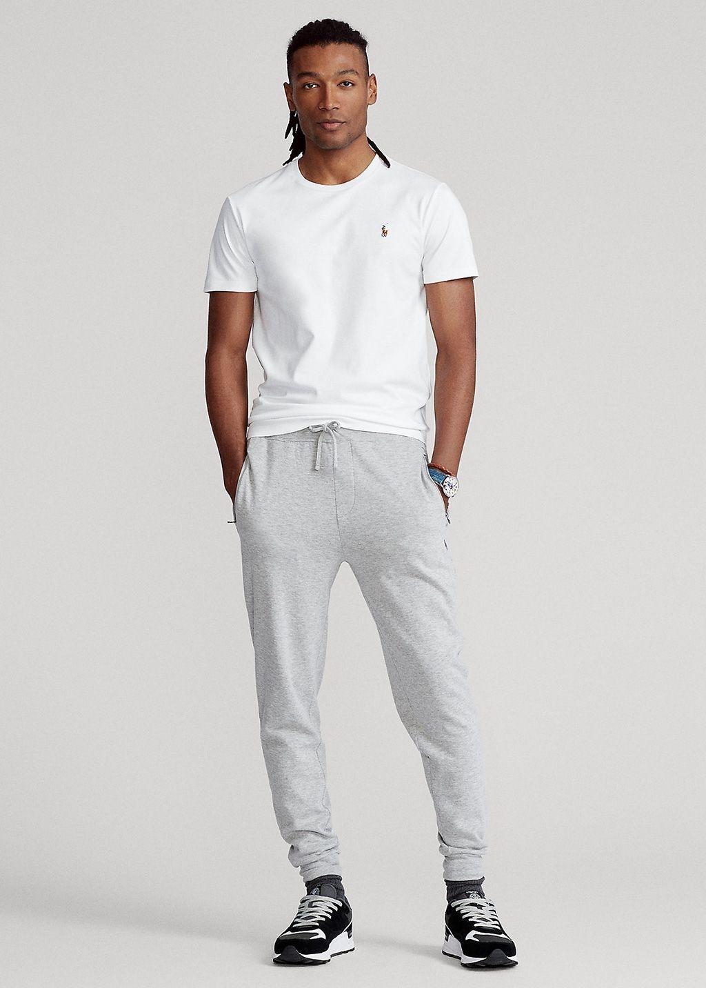 T-shirt in cotone con pony multicolor 710740727 002 RALPH LAUREN