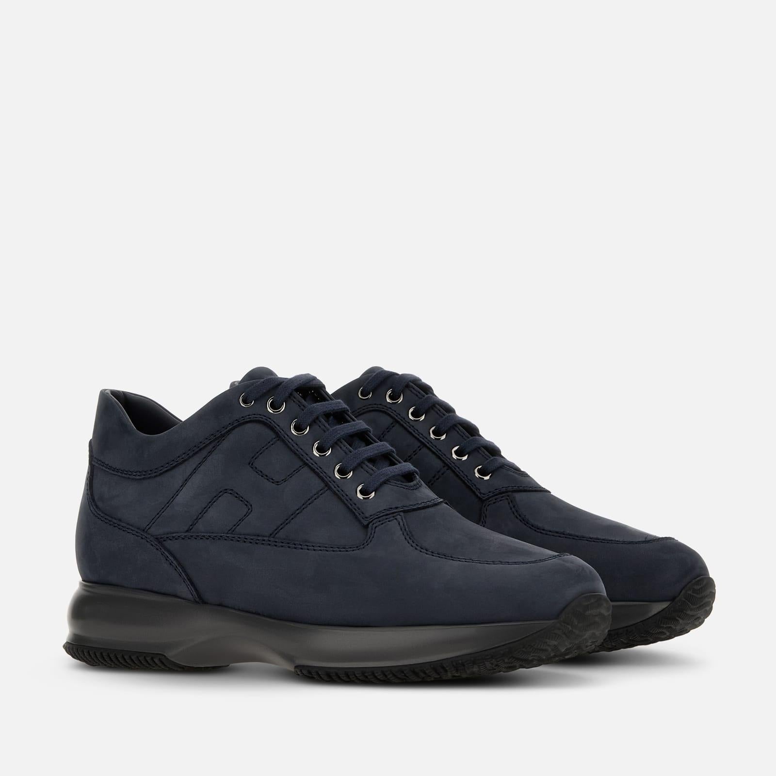 Sneakers Hogan Interactive<BR/>Blu HXM00N00010UDX U801 HOGAN