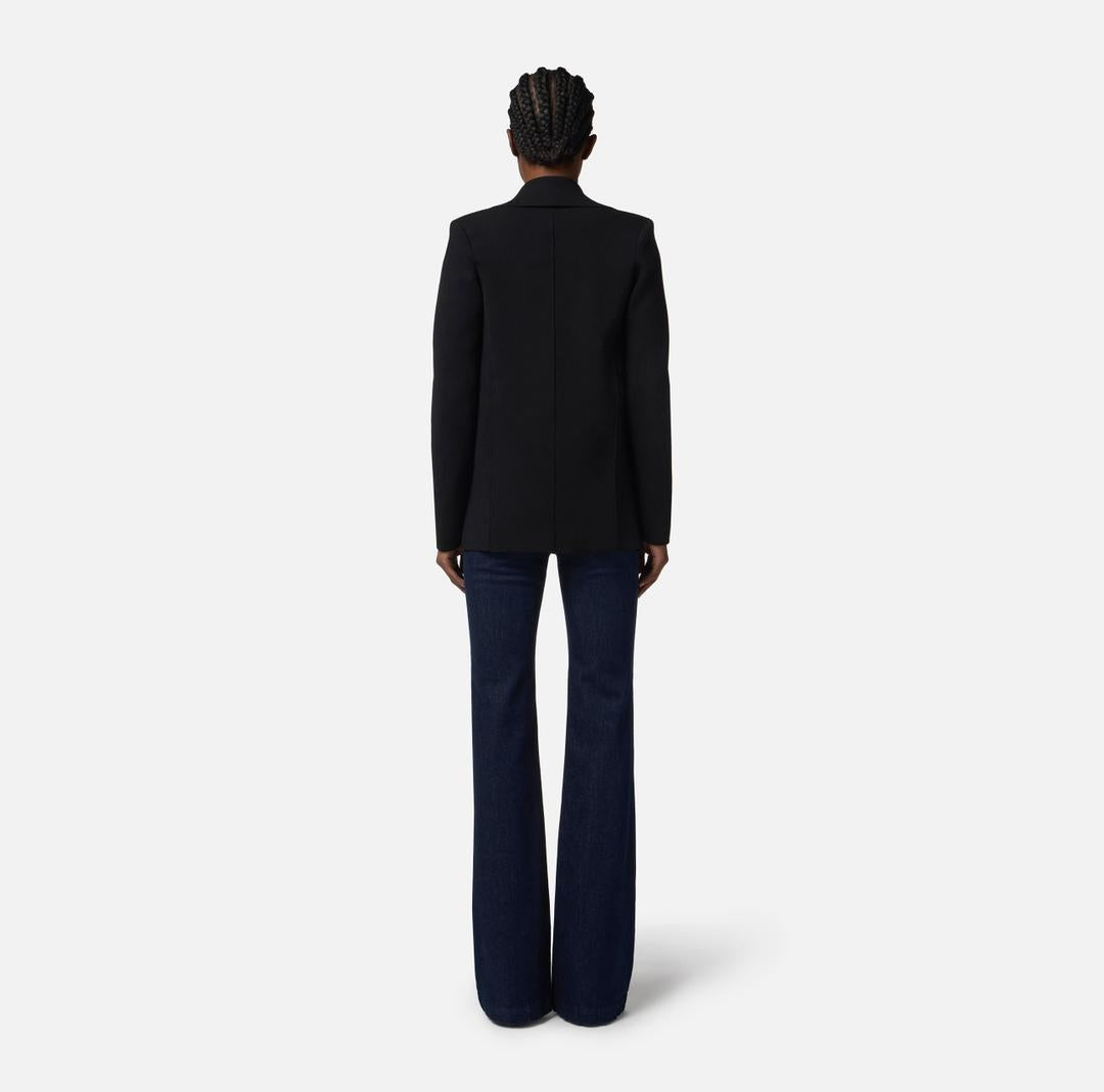 Giacca in maglia con ricamo MK52S57E2 110 ELISABETTA FRANCHI