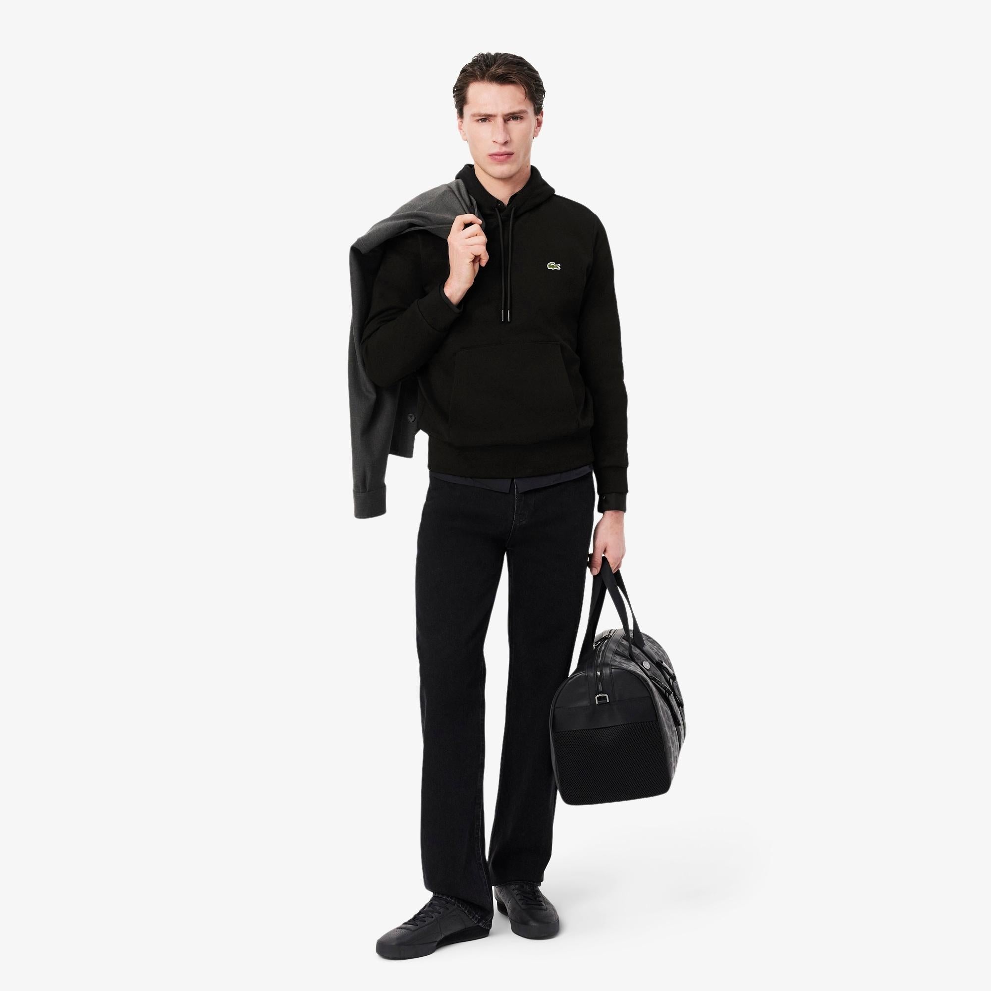 Felpa con cappuccio in misto cotone SH9623 031 LACOSTE